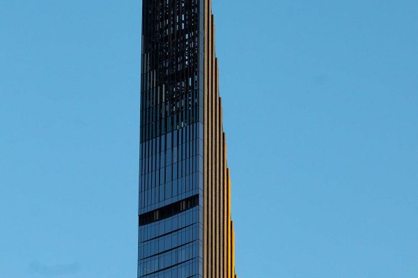 nyc skyscraper sunset billionaire's row